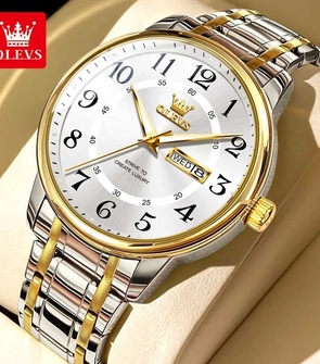 OLEVS 2891 Silver Gold White