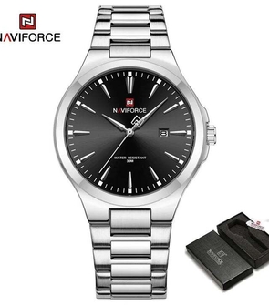 NAVIFORCE NF9214 Silver Black