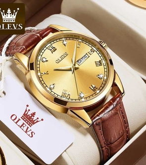 OLEVS 6896 Coffee Gold