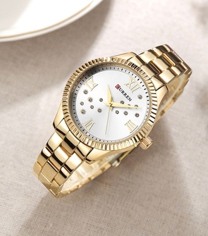 CURREN 9009 Gold White