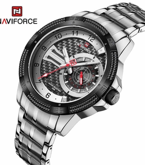 NAVIFORCE NF9206 Silver Black