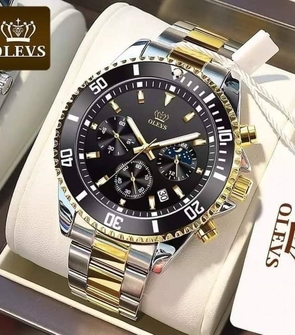 OLEVS 2870 Silver Gold Black