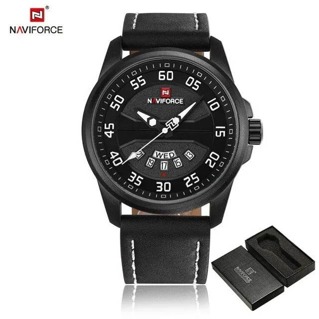 NAVIFORCE NF9124 Black White