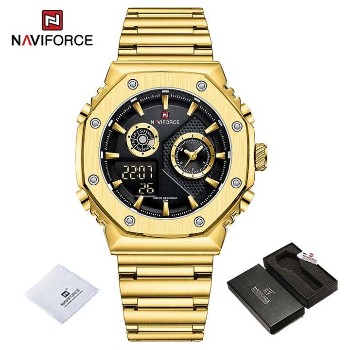 NAVIFORCE NF9216  Gold Black