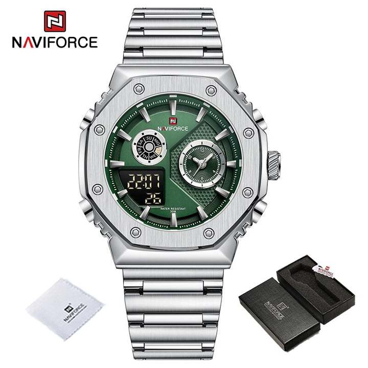 NAVIFORCE NF9216 Silver Green