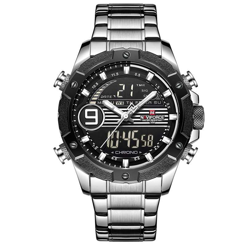 NAVIFORCE NF9146 Silver Black