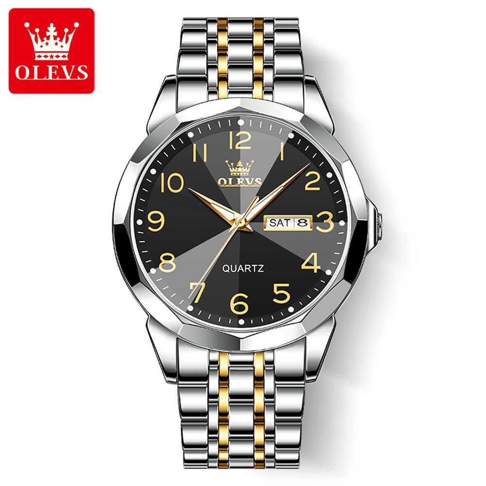 OLEVS 9970 Silver Gold Black