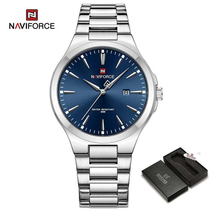 NAVIFORCE NF9214 Silver Blue