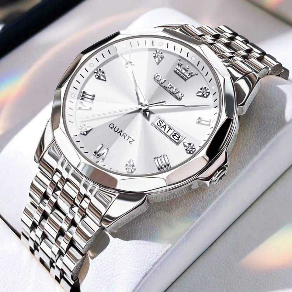 OLEVS 931 Silver White