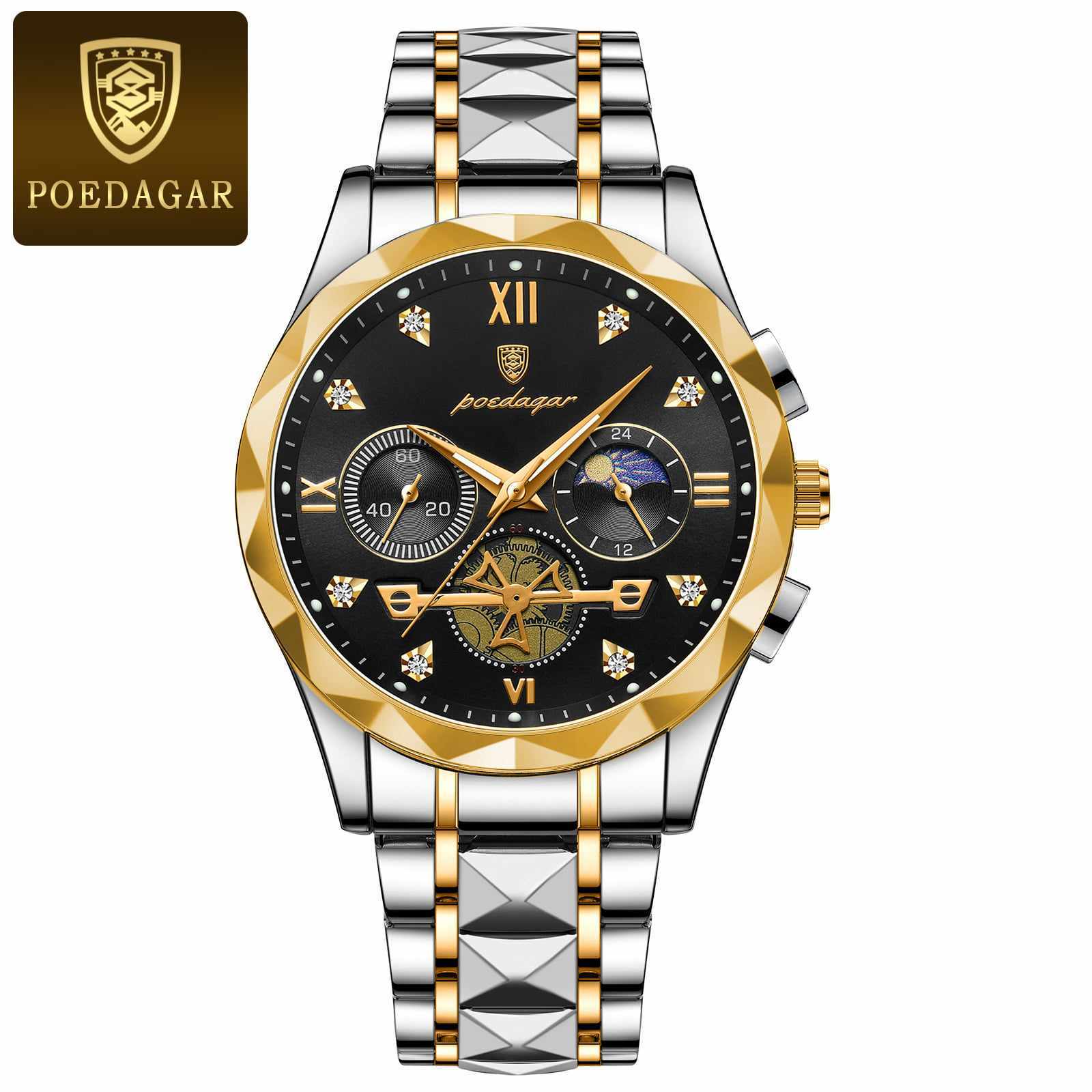 POEDAGAR 996 Silver Gold Black