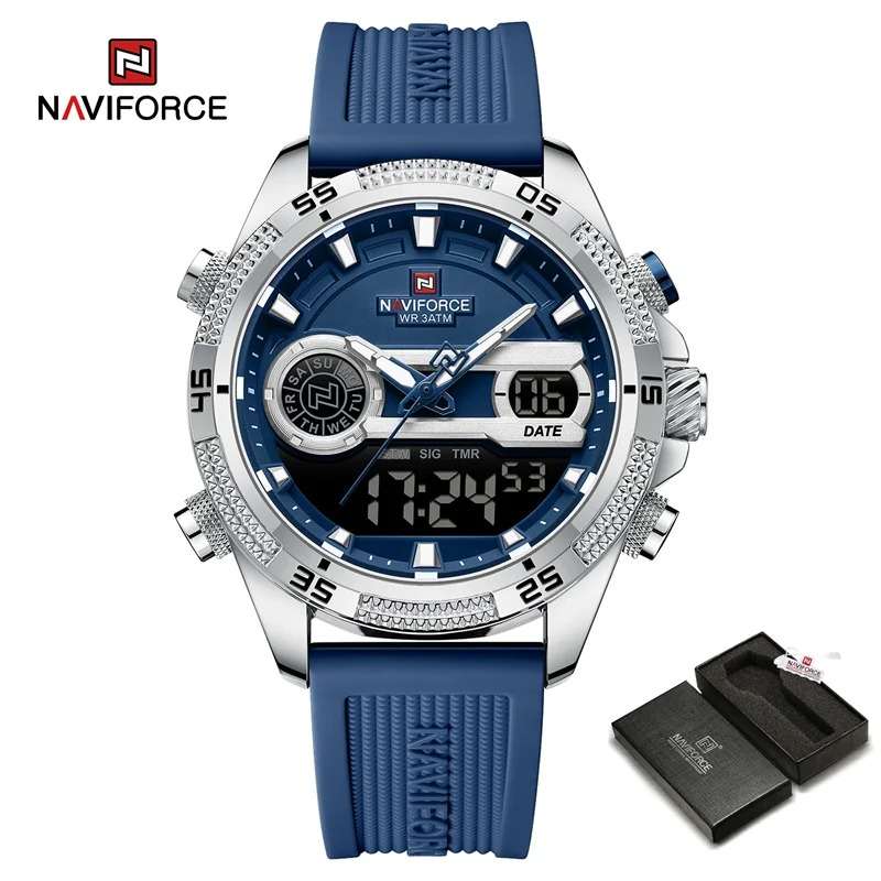 NAVIFORCE NF9223 T Blue Silver