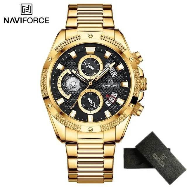 NAVIFORCE NF8021 Gold Black