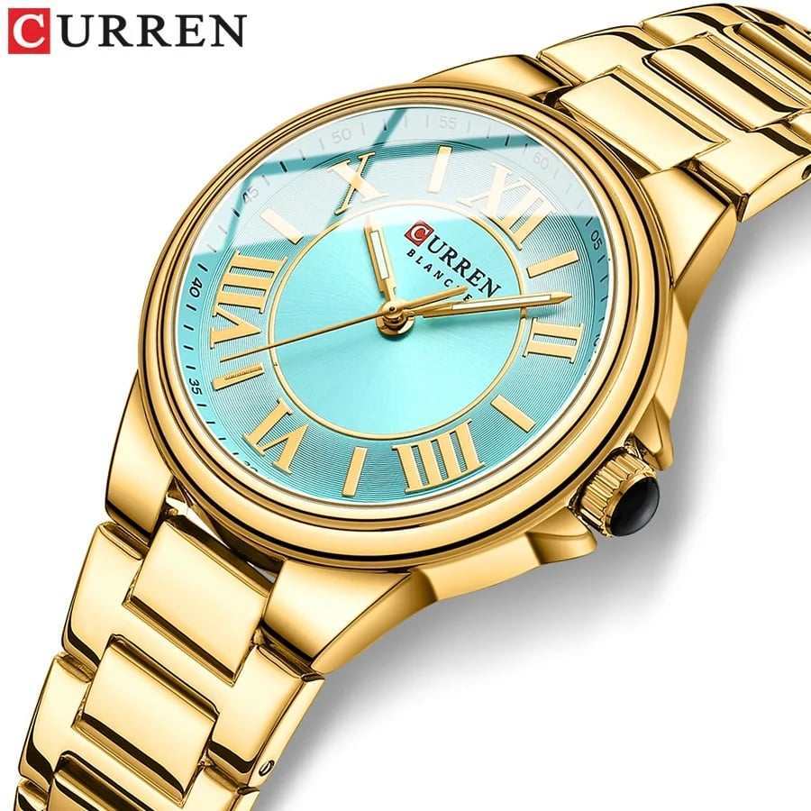 CURREN 9091 Gold Green