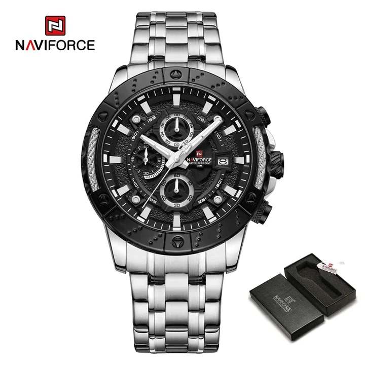 NAVIFORCE NF9227 Silver Black