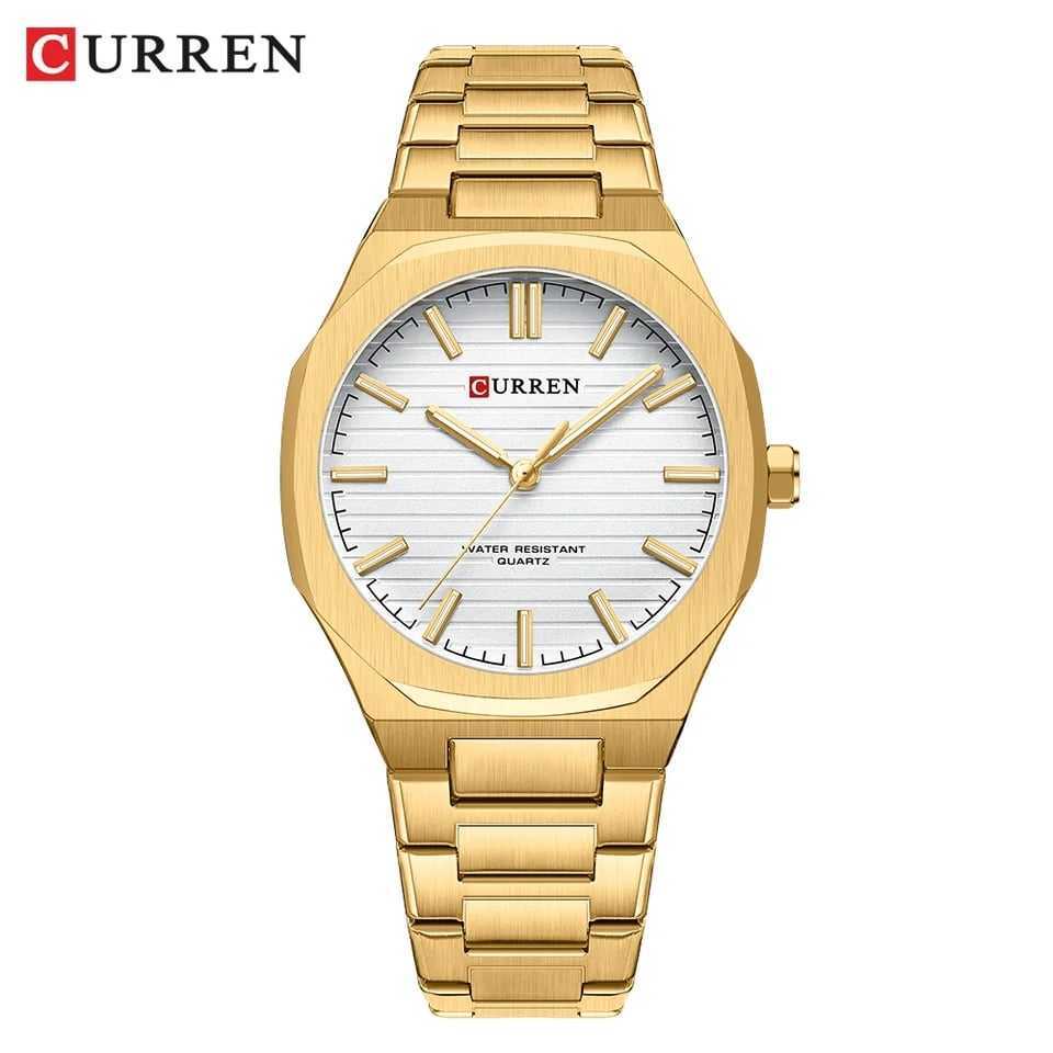 CURREN 8456 Gold White