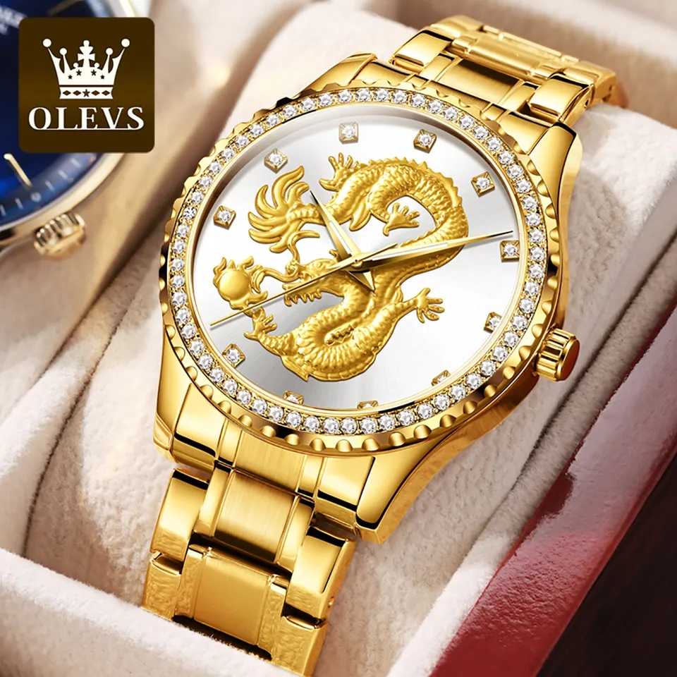 OLEVS 5515 Gold White