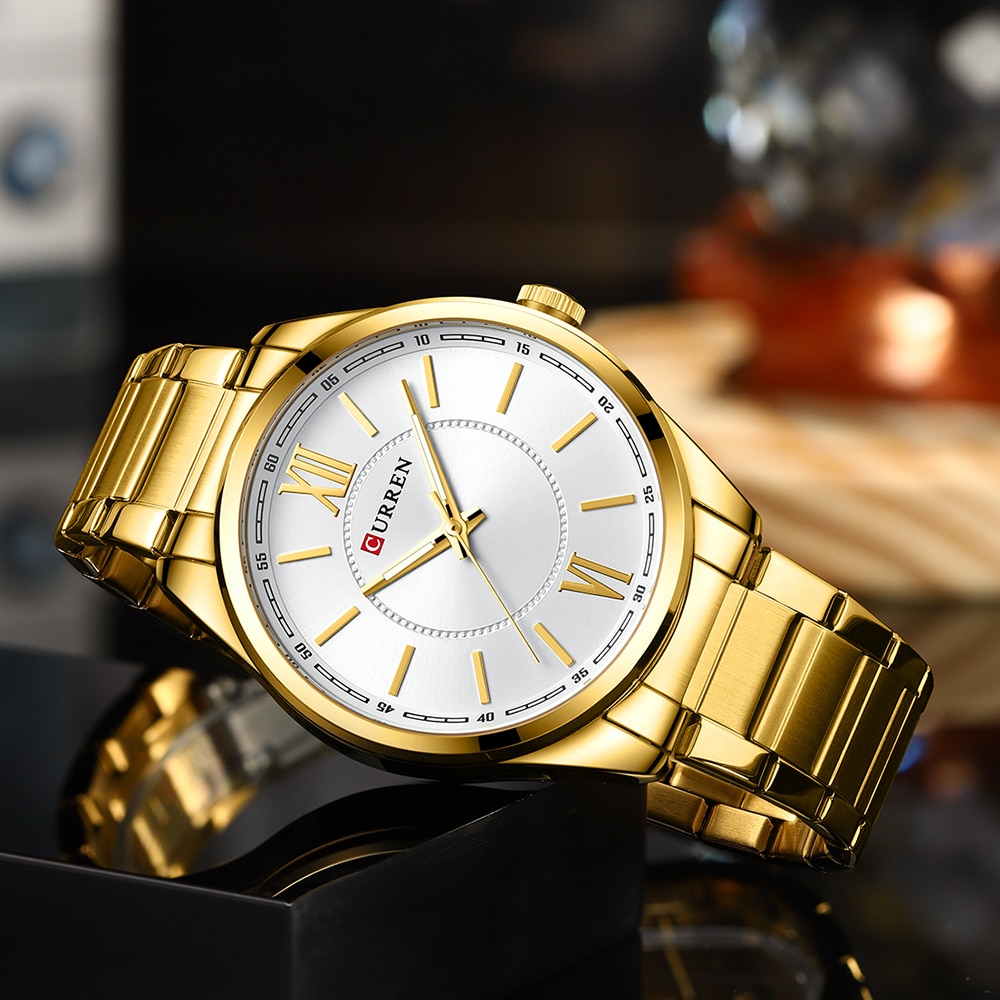 CURREN 8323 Gold White