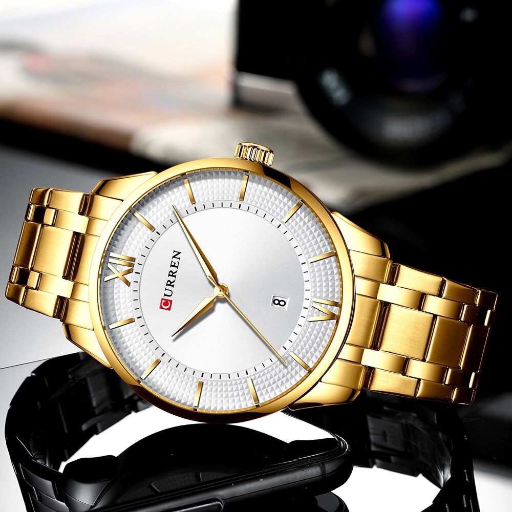 CURREN 8356 Gold White