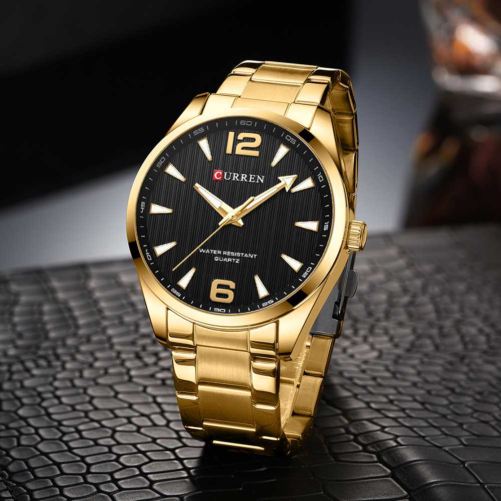 CURREN 8434 Gold Black