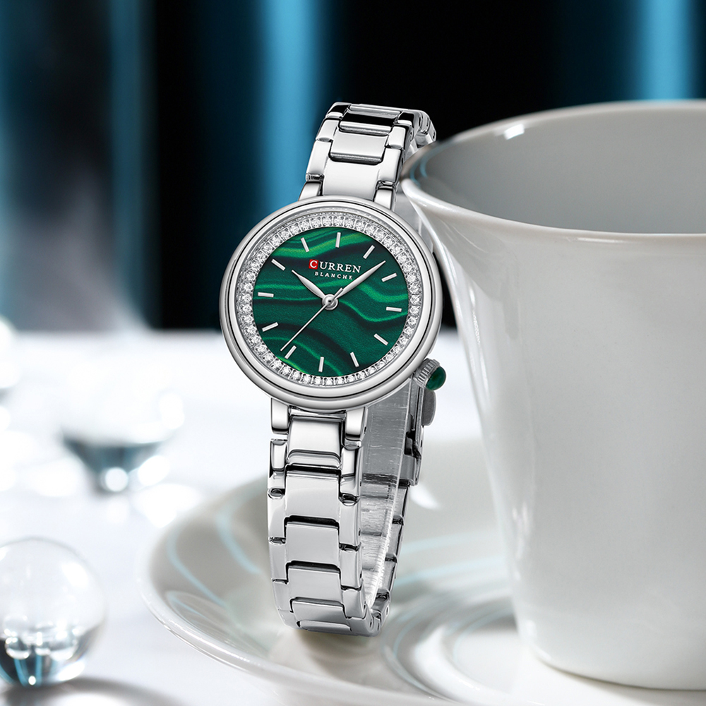 CURREN 9089 Silver Green