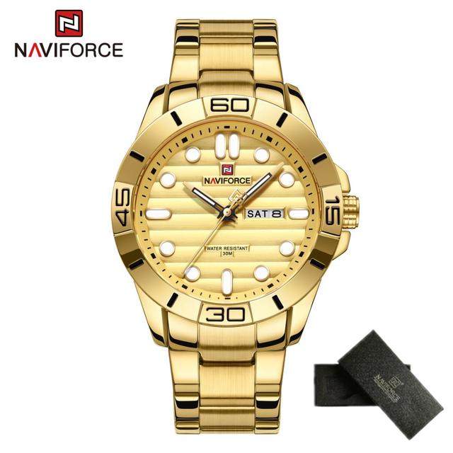 NAVIFORCE NF9198 Gold