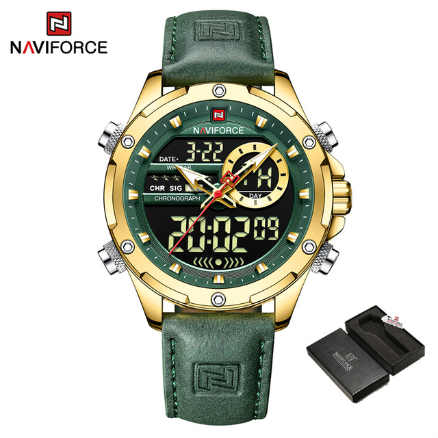 NAVIFORCE NF9208 Green Gold