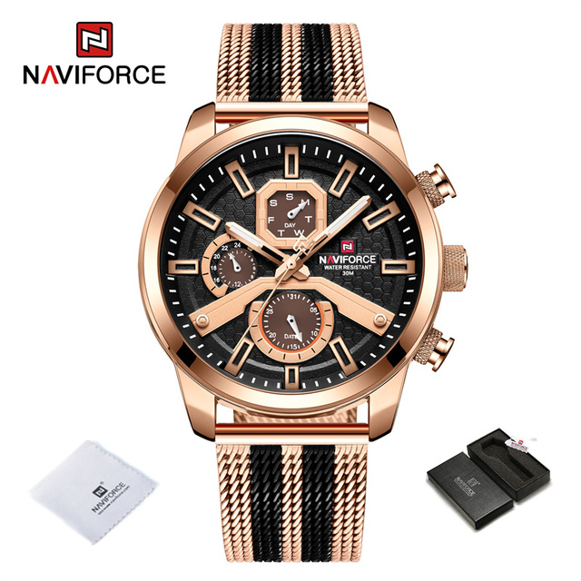 NAVIFORCE NF9211 Rose Black