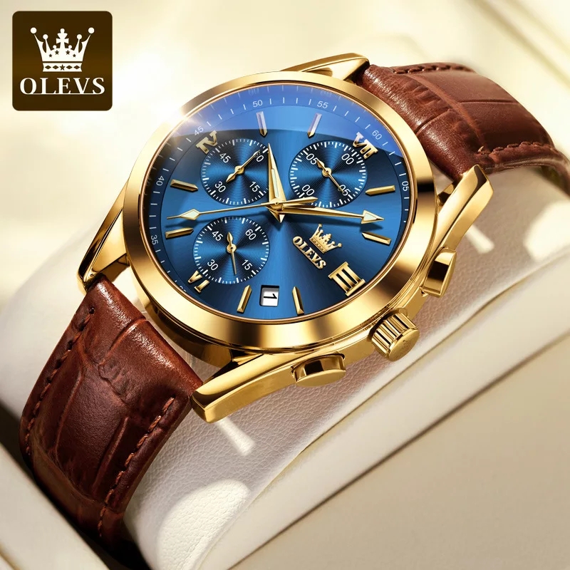 OLEVS 5610L Coffee Gold Blue