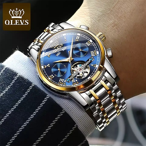 OLEVS 6607 Gold Blue