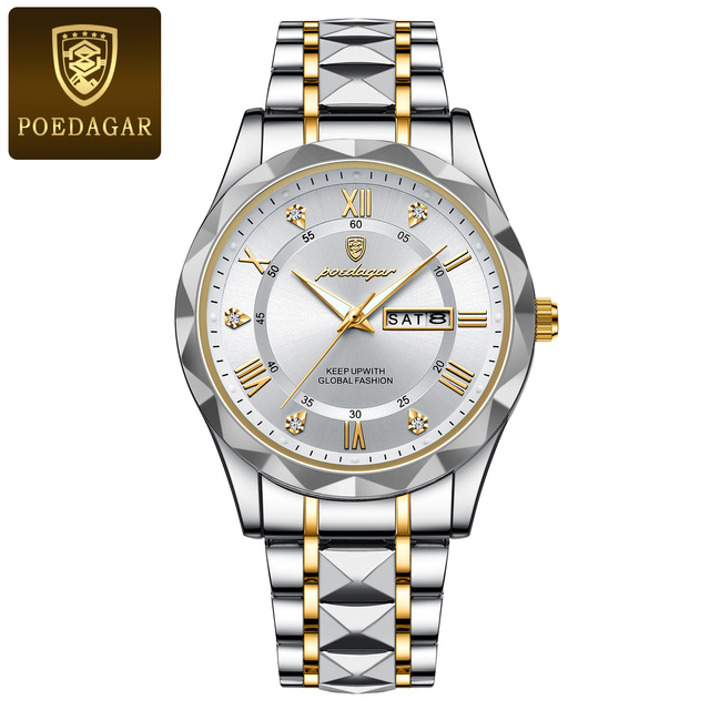 POEDAGAR 615 Silver Gold White