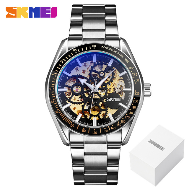 SKMEI 9194 Silver Black