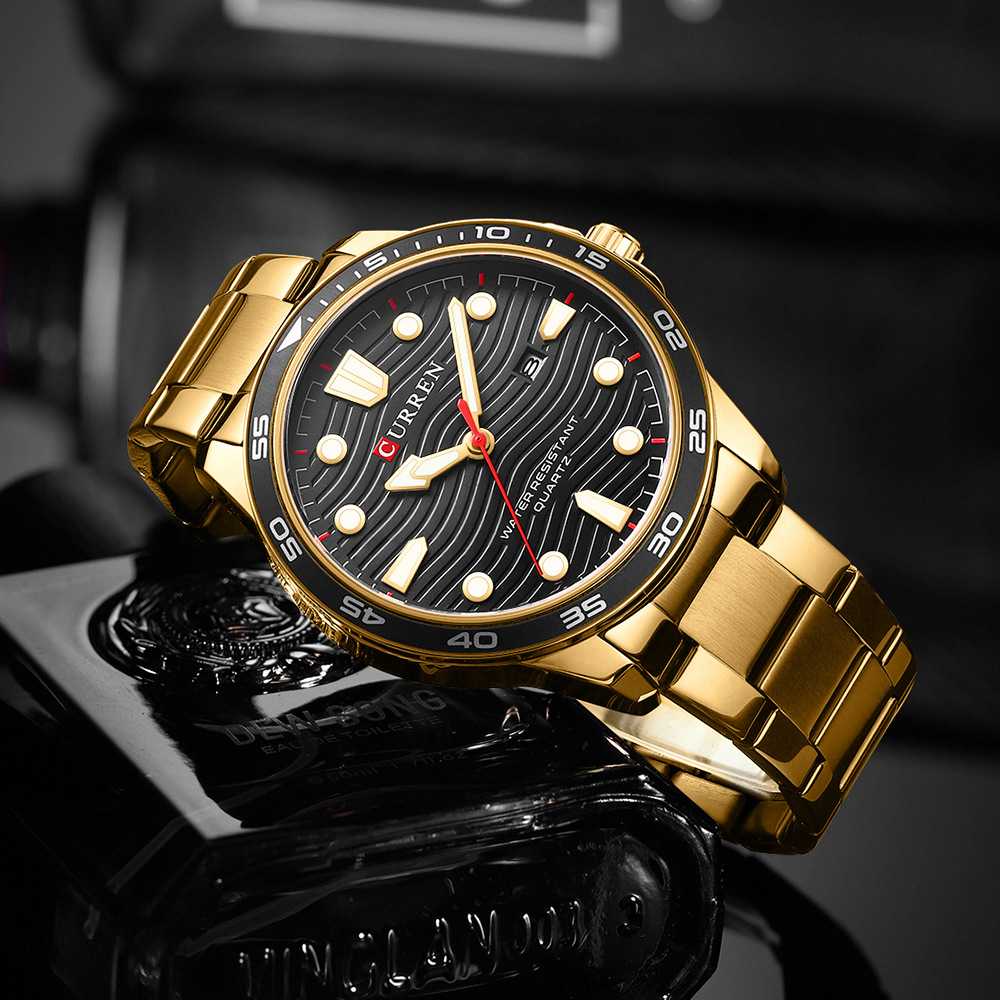 CURREN 8426 Gold Black