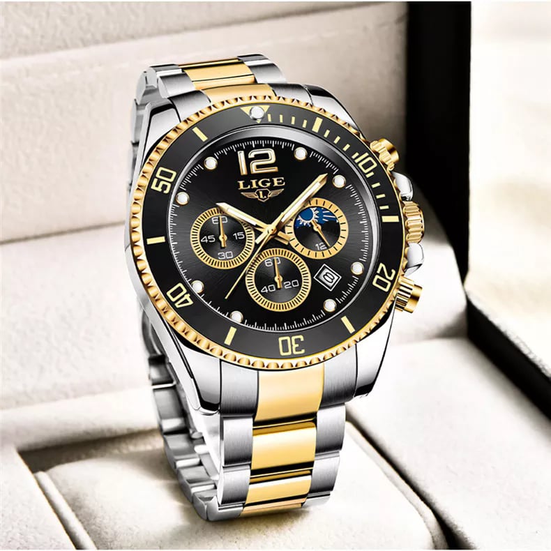 LG8924 Silver Gold Black